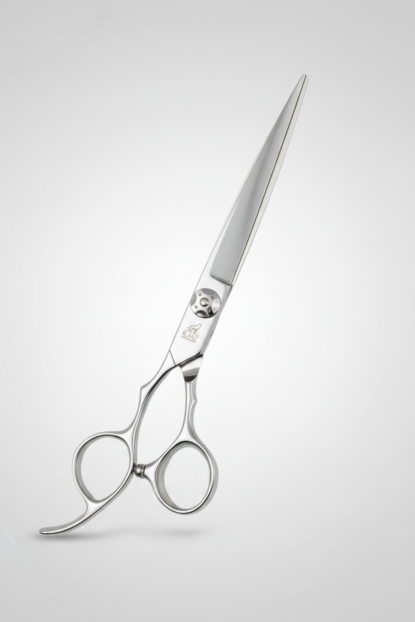 KANZ Duke Line ATH-675 — 6.75" Long-Blade Barber Scissors