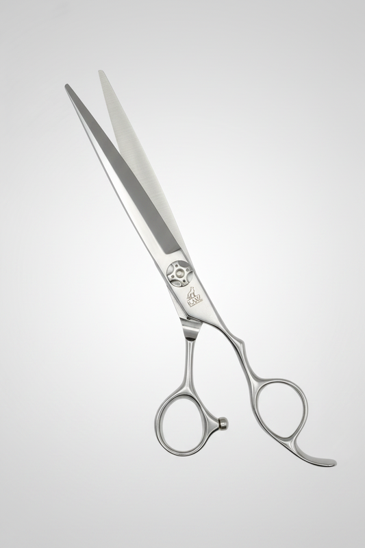 KANZ Duke Line ATH-675 — 6.75" Long-Blade Barber Scissors
